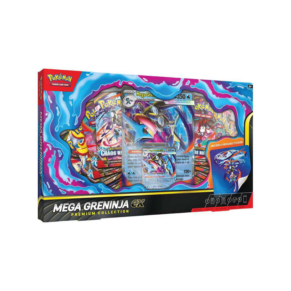 Pokémon Trading Card Game: Mega Greninja ex Premium Collection