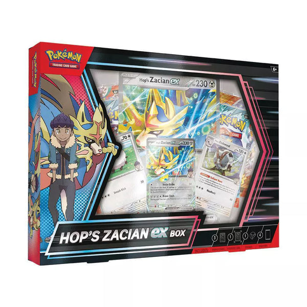 Pokémon Trading Card Game: Hop’s Zacian EX Box