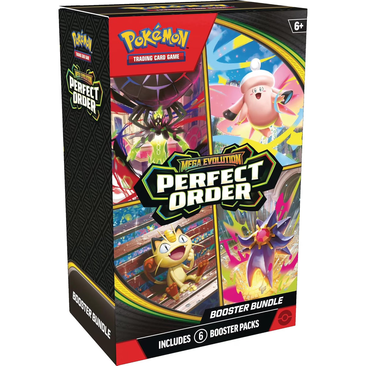 Pokemon Trading Card Games Mega Evolution Perfect Order Booster Bundle